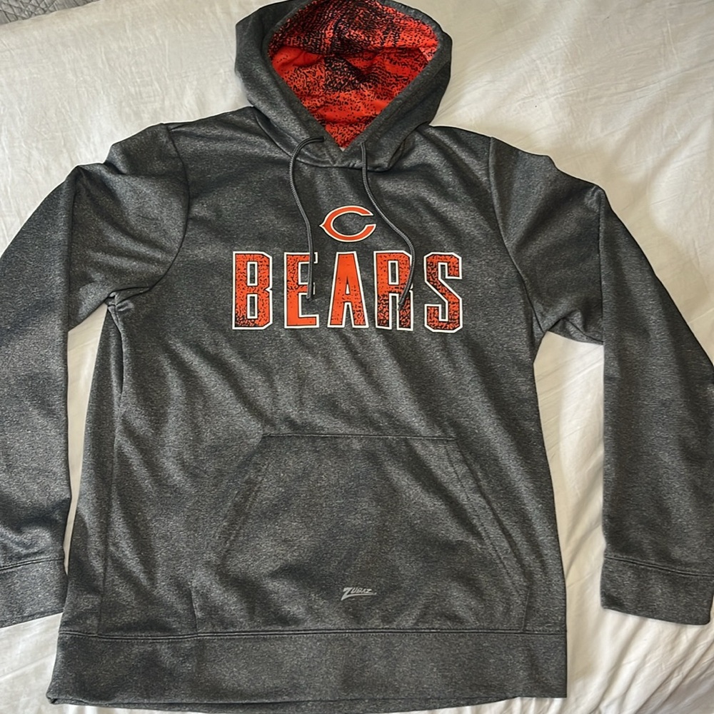 Men's Gray Chicago Bears Hoodie